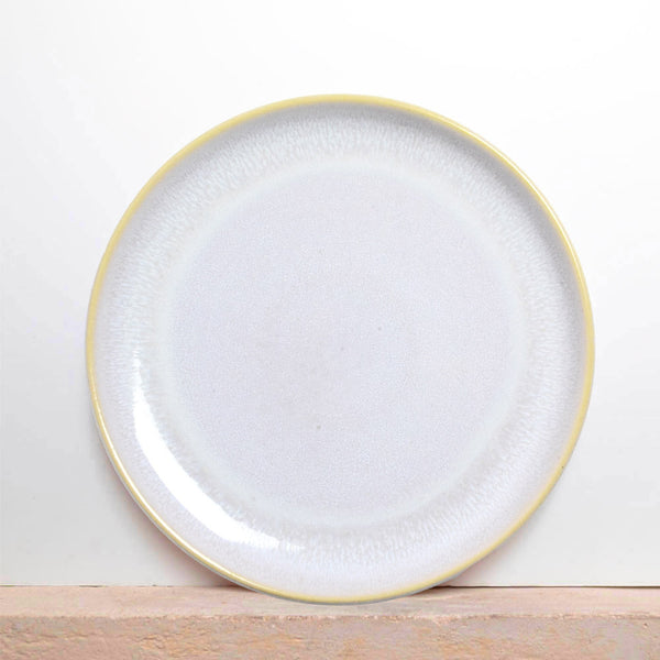 Plato grande - Blanco Nacarado