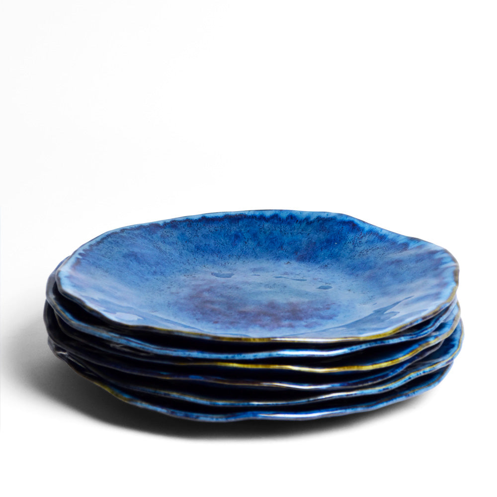 Plato Onda Grande | Azul abisal