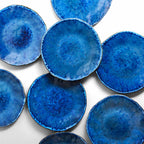 Plato Onda Grande | Azul abisal