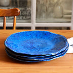 Plato Onda Grande | Azul abisal