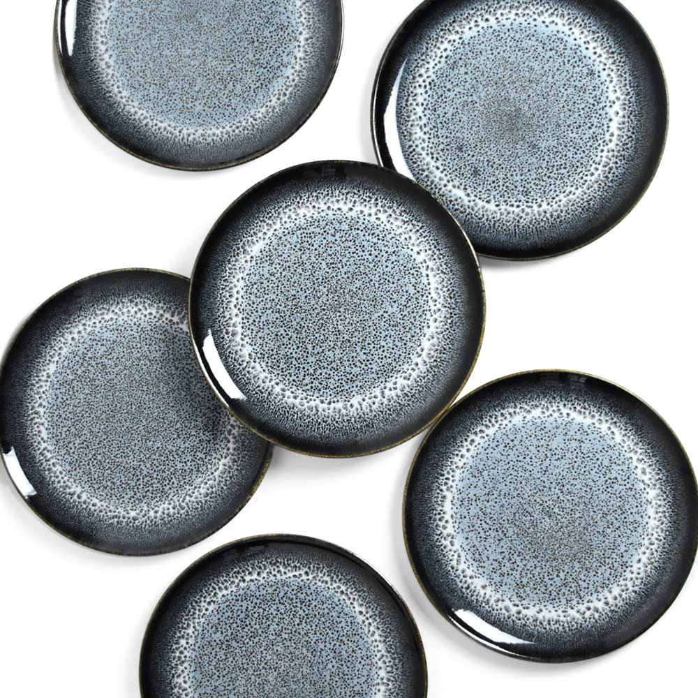 Large Plates - Foam Black
