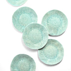 Plato Onda Grande | verde agua