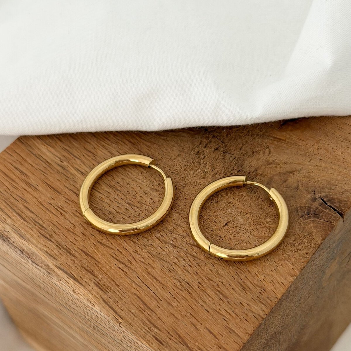 Boucles D'Oreilles Flavy - Doré