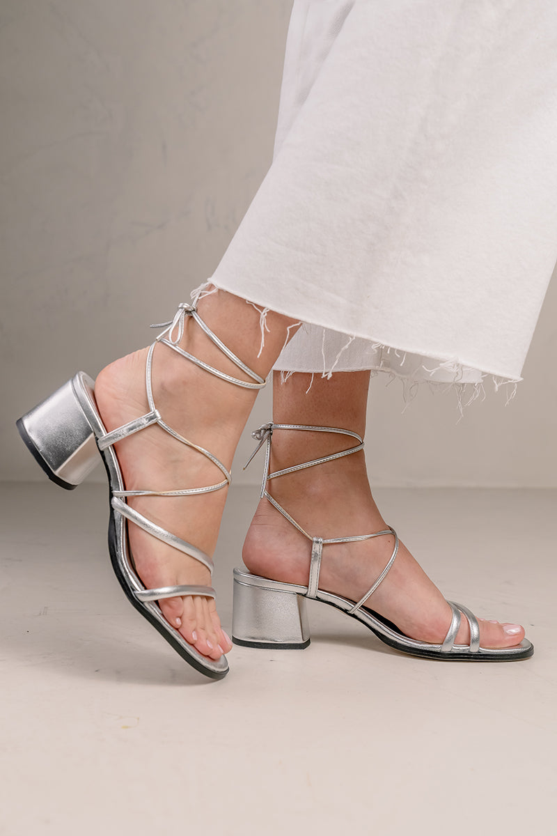 Sandales À Talons Grecia - Plata