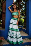 Jupe Marla - Green Parrot