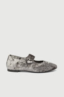 Mary Janes Greta - Velours Gris