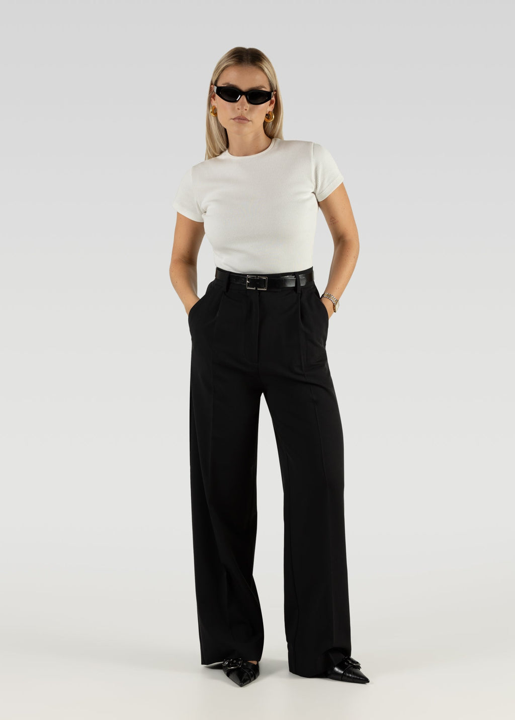 T-Shirt Gs Full Length - White