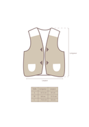 Gilet Bicolore Dana 100% Laine - Vert/Bleu - Femme