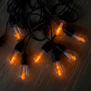 Guirnalda solar - Cadena de luces con llamas