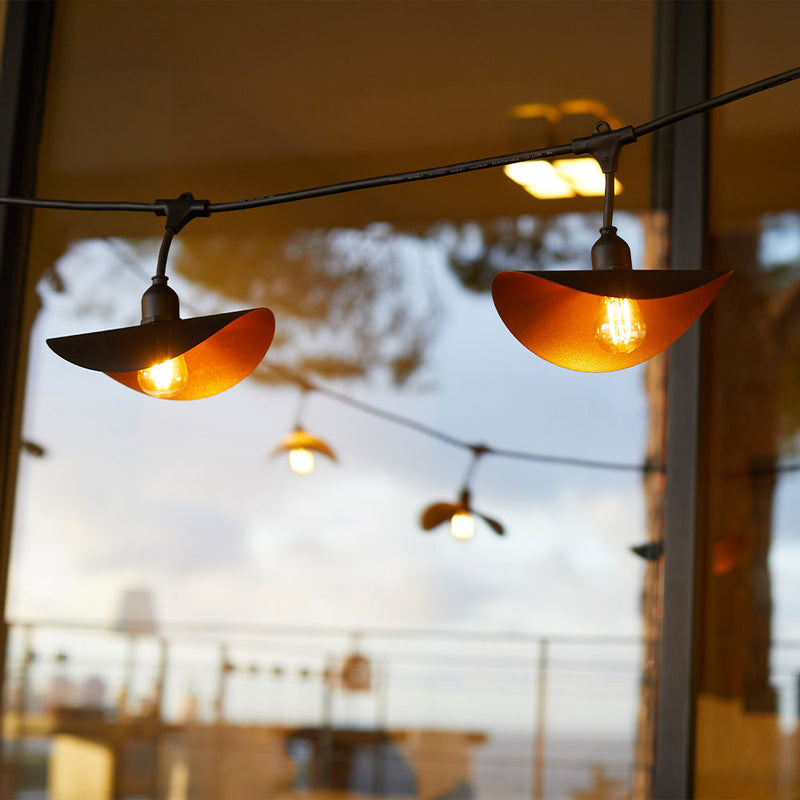 E27 Wired Garland - Hat Light