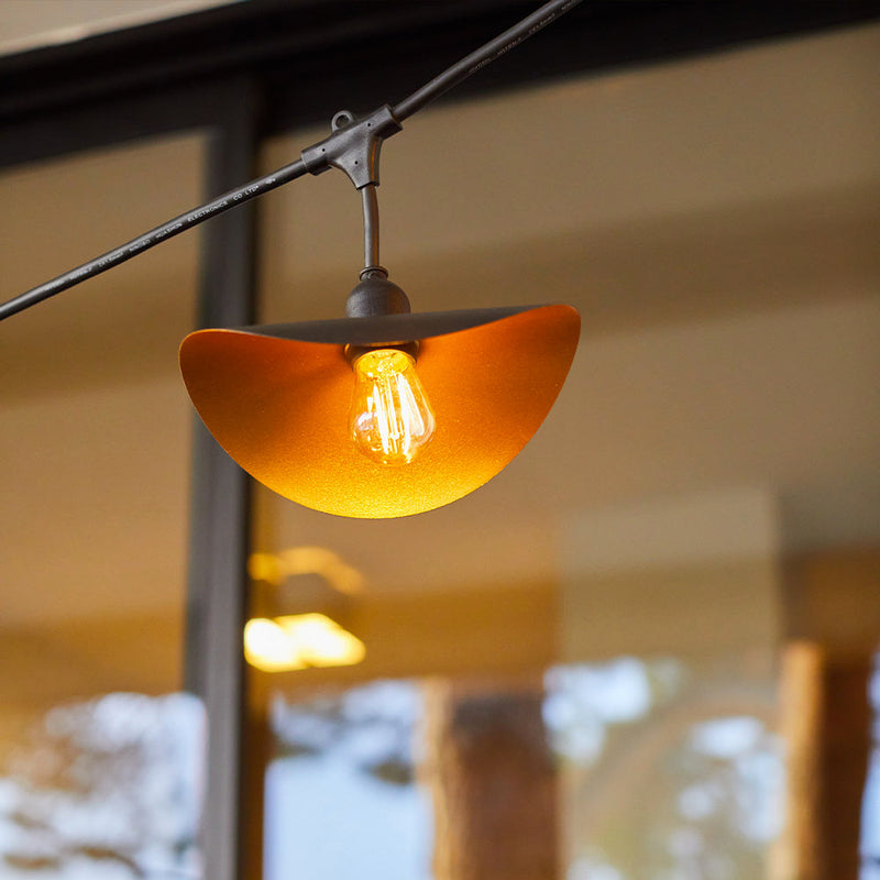 E27 Wired Garland - Hat Light