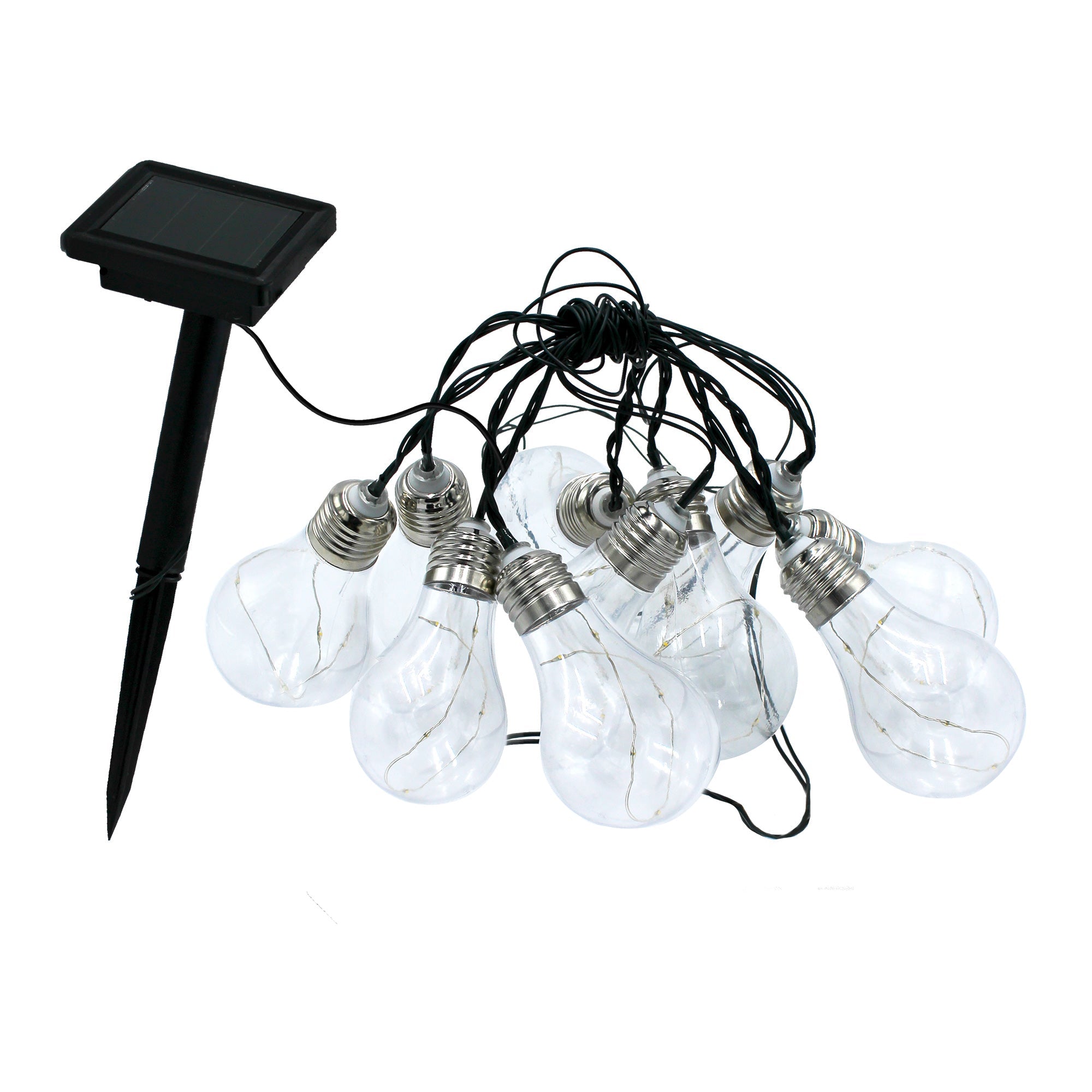 Fantasy Star - Solar String Light - Plastic - Transparent