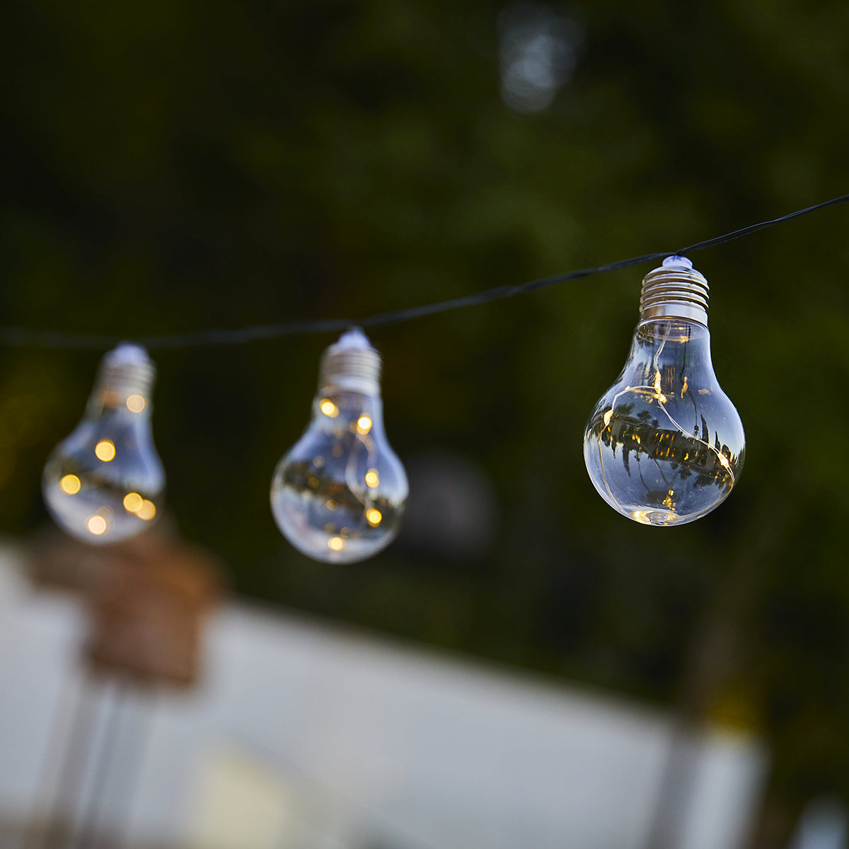 Fantasy Star - Solar String Light - Plastic - Transparent