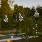 Fantasy Star - Solar String Light - Plastic - Transparent