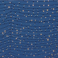 Guirnalda luminosa solar decoración exterior 400 LED blanco cálido YOGY SOLAR WARM 33,90m 8 modos - REDDECO.com