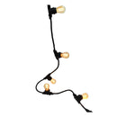Guirnalda de luz exterior conectable 10 bombillas de filamento vintage casquillo E27 blanco cálido LED LINK ME LIGHT 5m - REDDECO.com