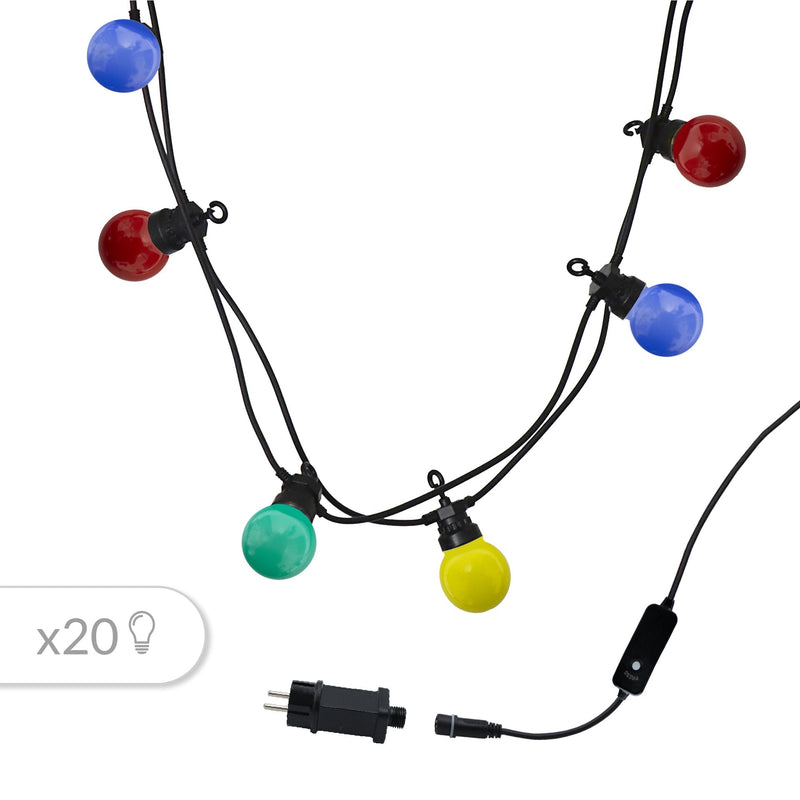 Guirnalda Led Cableada - 2X Party Guinguette 10