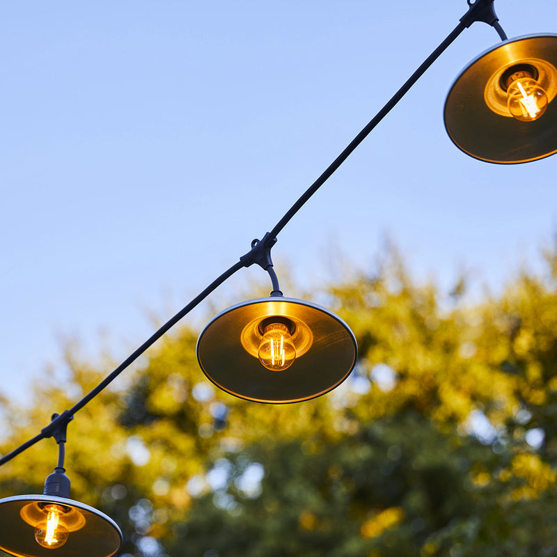 Guirnalda E27 Cableada - Bowl Galva Light