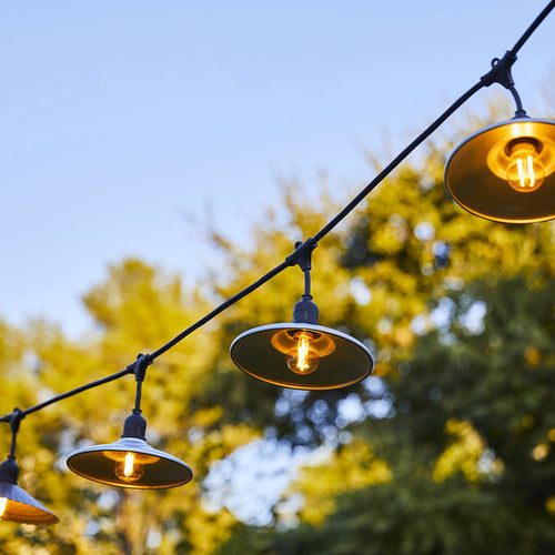 Guirnalda E27 Cableada - Bowl Galva Light