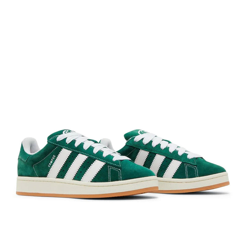 Adidas Campus 00S Dark Green Cloud White - Vert