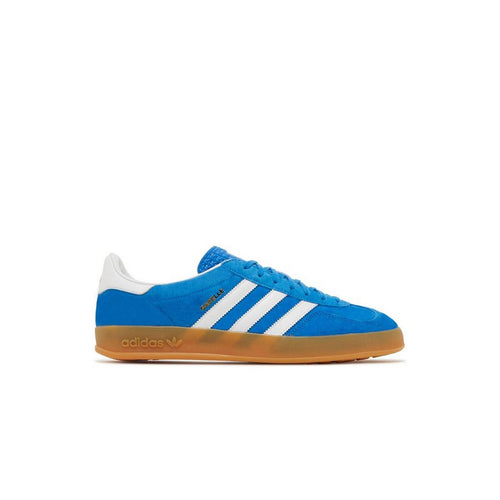Adidas Gazelle Indoor Blue Bird Gum - Bleu