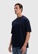 Camiseta extragrande premium - Azul marino