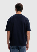 Camiseta extragrande premium - Azul marino