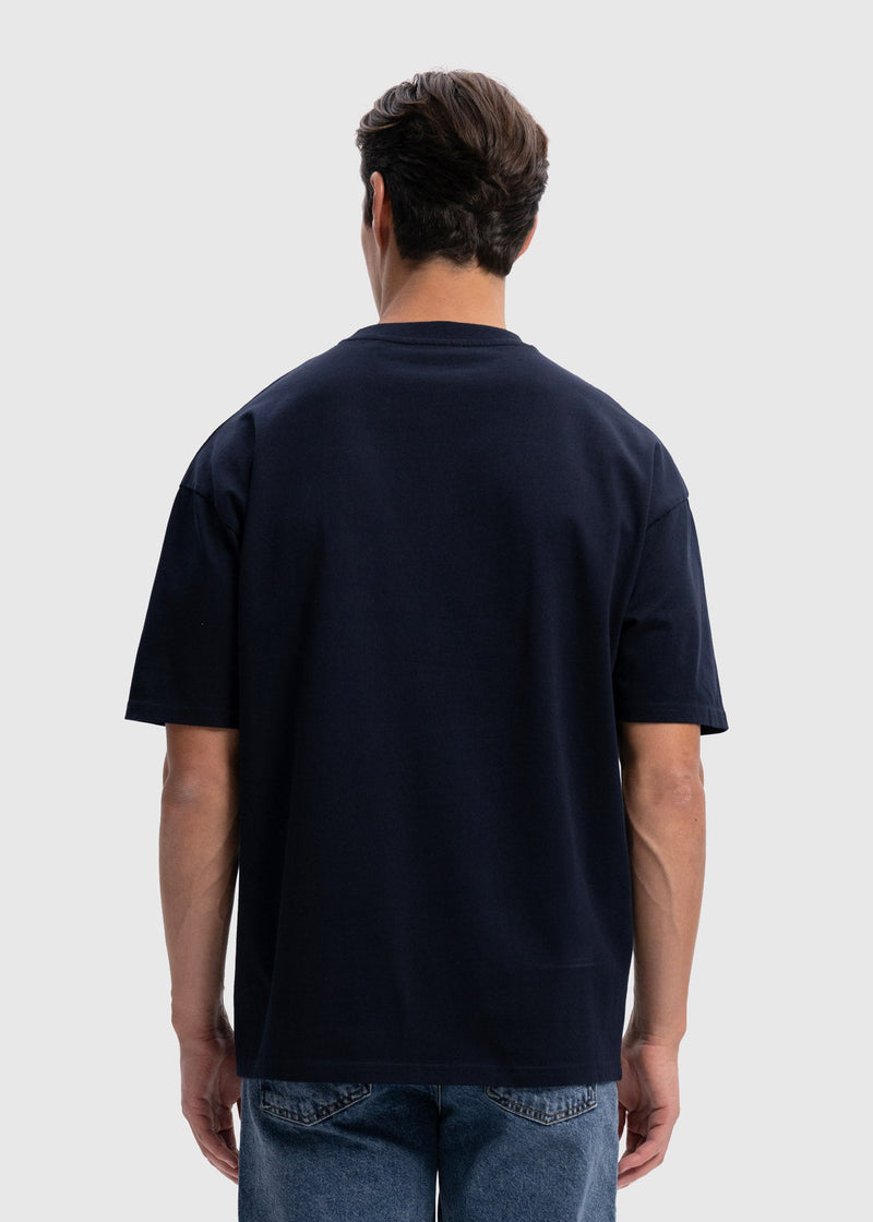 Camiseta extragrande premium - Azul marino