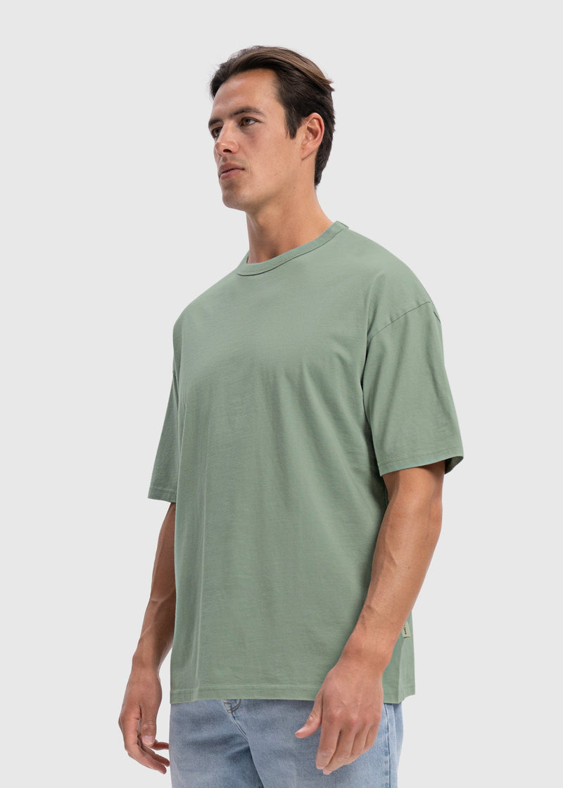 Camiseta extragrande premium - Verde salvia
