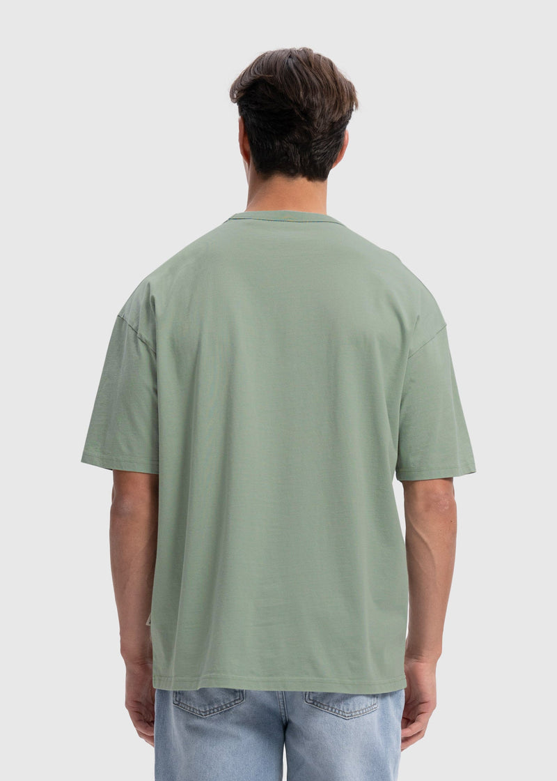 Camiseta extragrande premium - Verde salvia