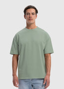 Camiseta extragrande premium - Verde salvia