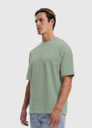 Camiseta extragrande premium - Verde salvia