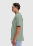 Camiseta extragrande premium - Verde salvia