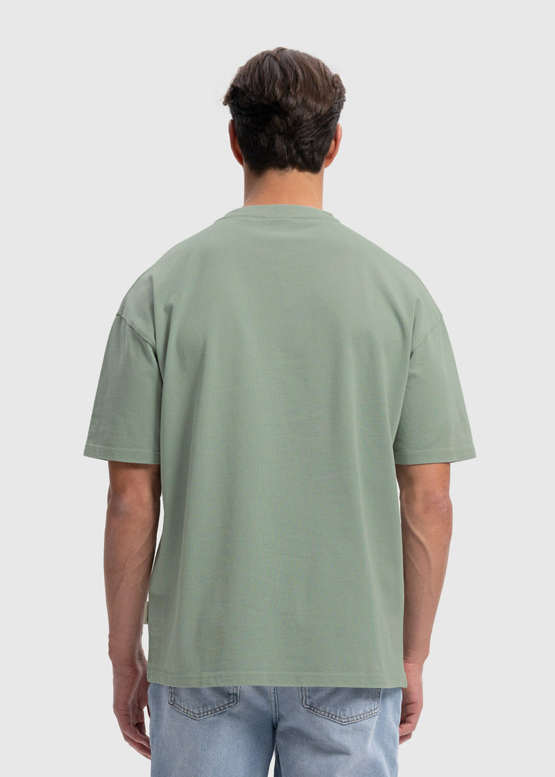 Camiseta extragrande premium - Verde salvia