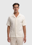 Chemise Crochet Sunrise - White Sand