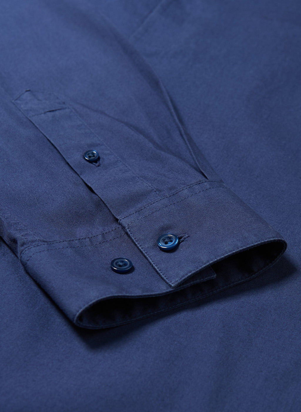 Maison Standards - Maison Standars - Chemise John Popeline Pat - Bleu - Homme