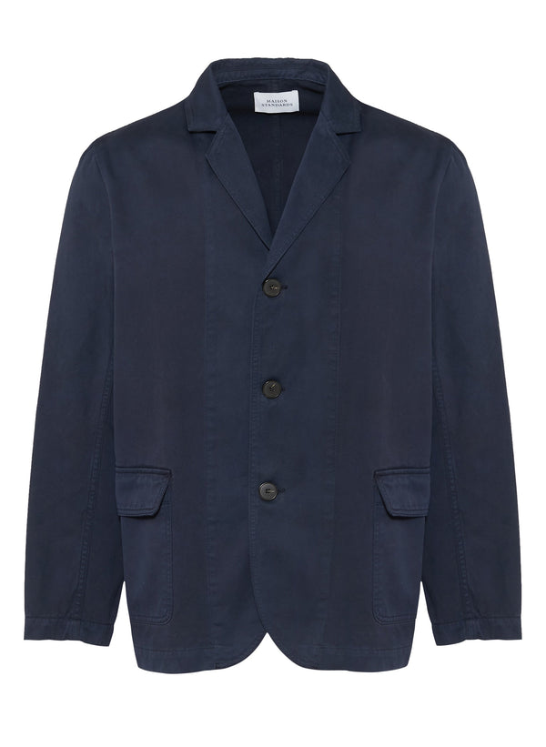 Maison Standards - Maison Standardars - Daniel Gabardine Jacket - Blue - Men