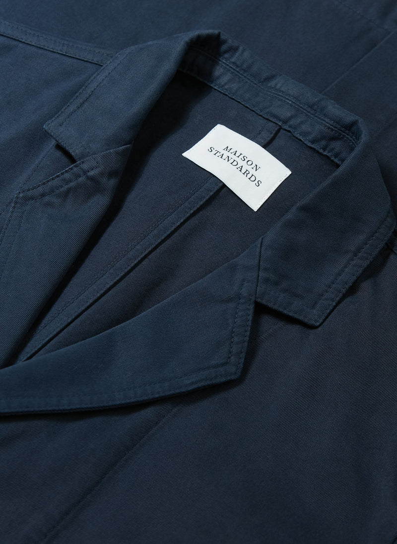 Maison Standards - Maison Standars - Veste En Gabardine Daniel - Bleu - Homme