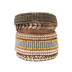 Gioielli Bracciale a fascia Platine - Marrone