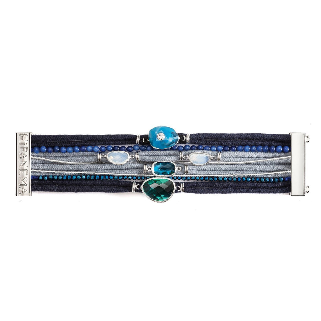 Manschettenarmband Abyss – Blau
