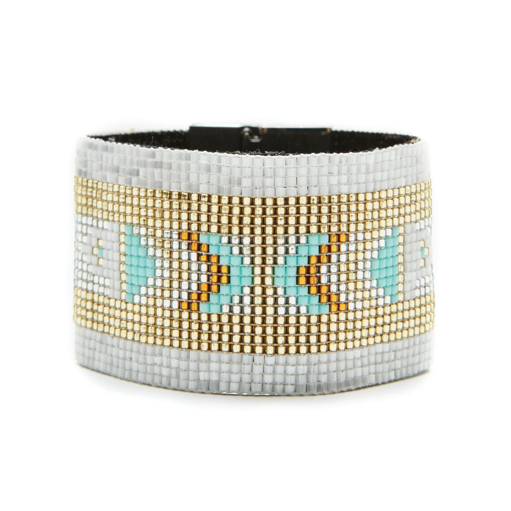 Hopis Cuff Bracelet Jewellery - Silver