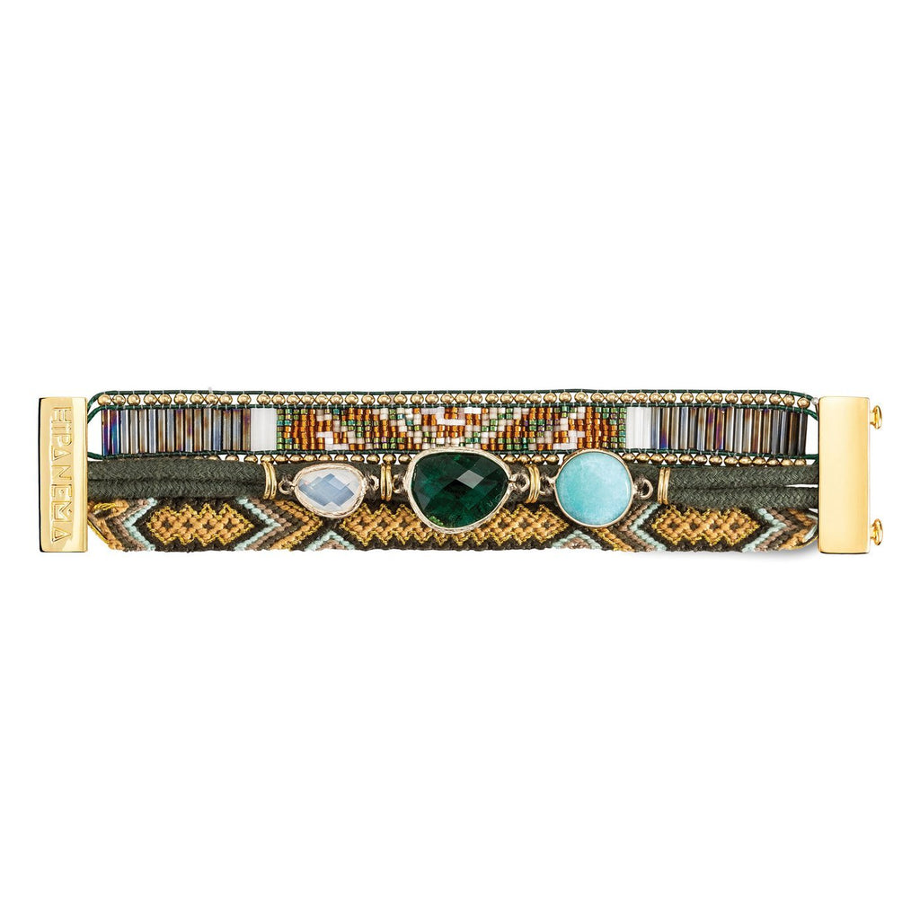 Gioielli Bracciale a fascia Nashville - Verde