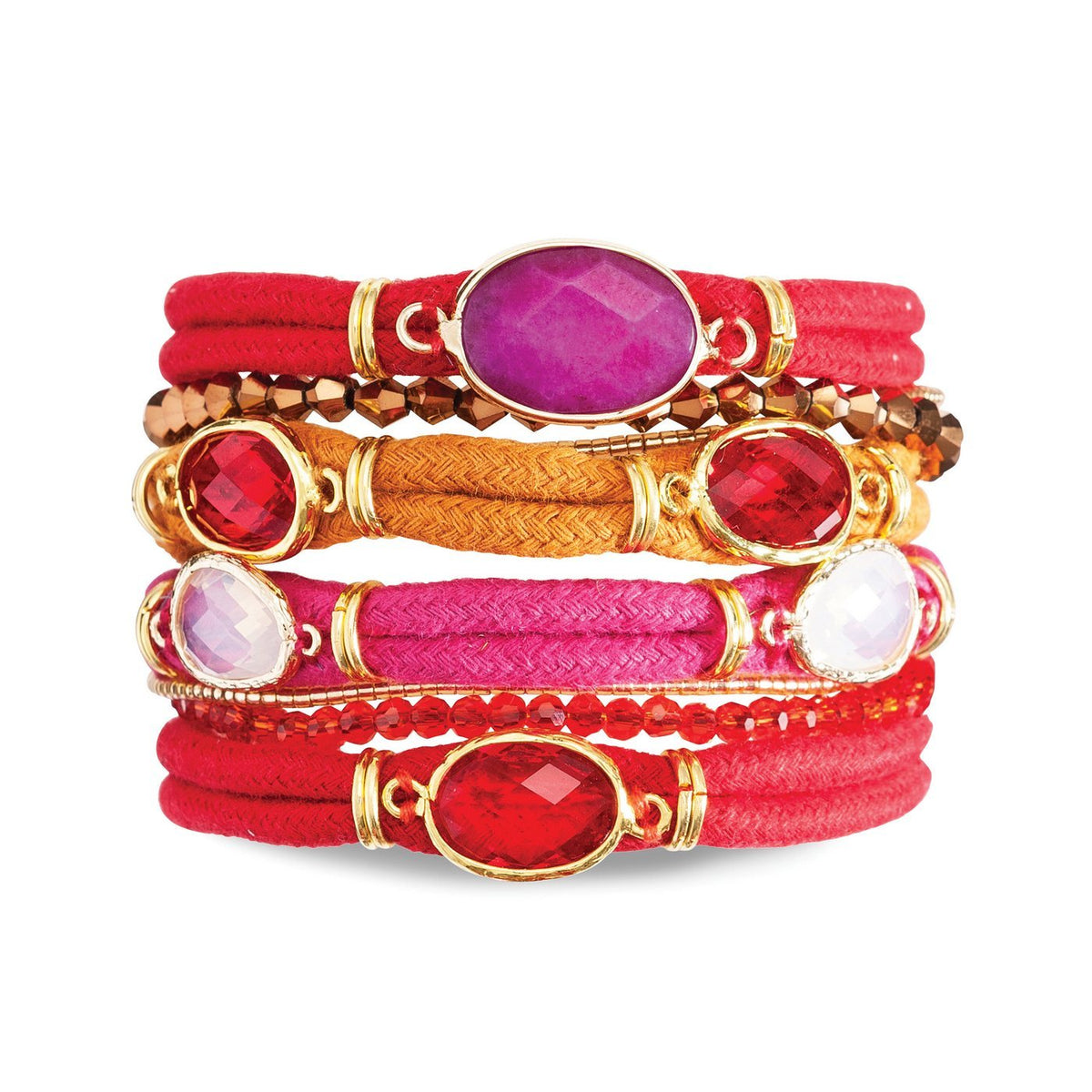 Manschettarmband Spicy - Rosa