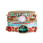 Tango Cuff Bracelet Jewellery - Red