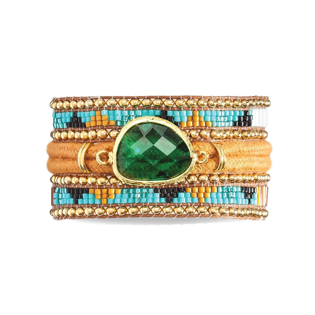 Schmuck Manschettenarmband Yellowstone - Gelb