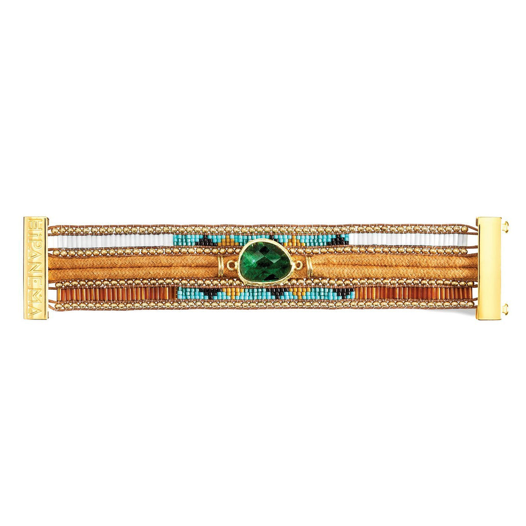 Schmuck Manschettenarmband Yellowstone - Gelb