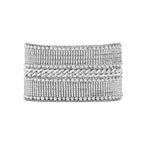 Manschettarmband Galate - Silverfärgad