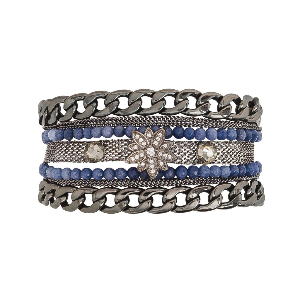 Bracciale a Fascia Morning - Blu