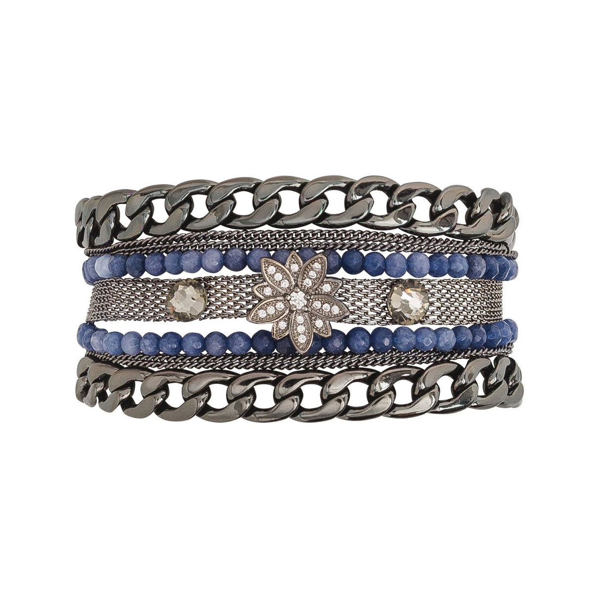 Bracciale a Fascia Morning - Blu