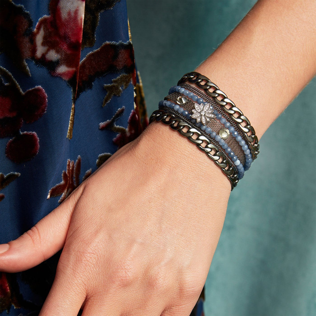 Bracciale a Fascia Morning - Blu